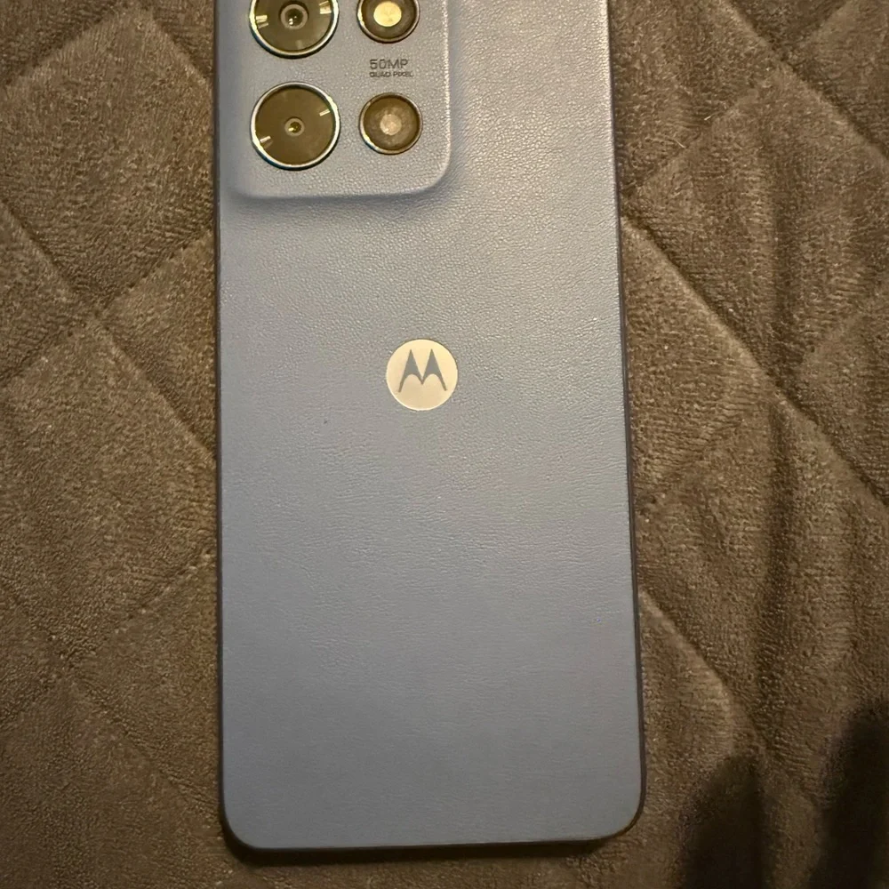 Motorola Smartphone with Black Frame